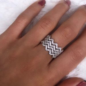Sterling silver jewelry band